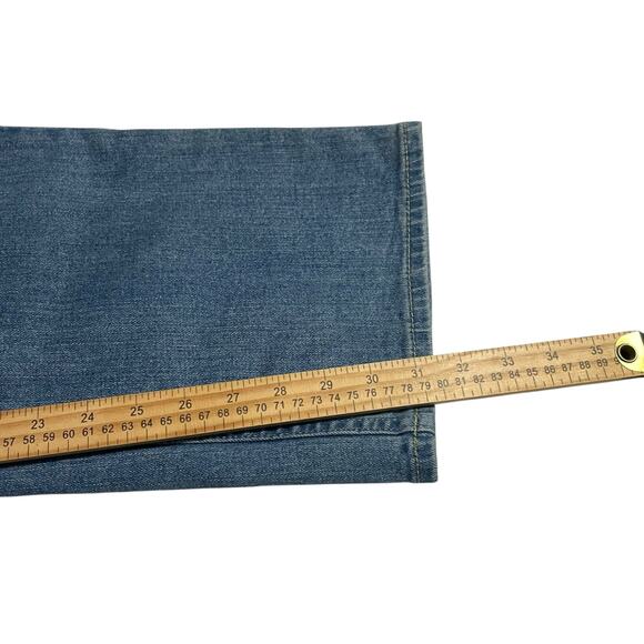 Hollister Mens Jeans Size 36 Classic Straight Leg Epic Flex Light Wash Zip Fly - Picture 12 of 12